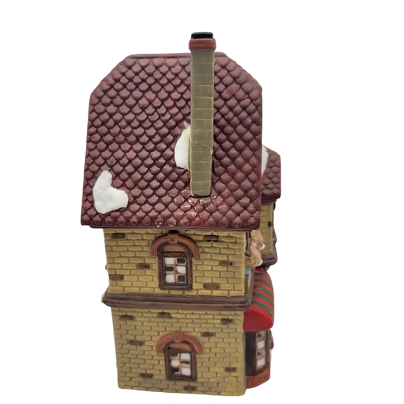 Dickens Keepsake Porcelain Lighted Christmas Village Teddy Bear Toy Store - Picture 4 of 14